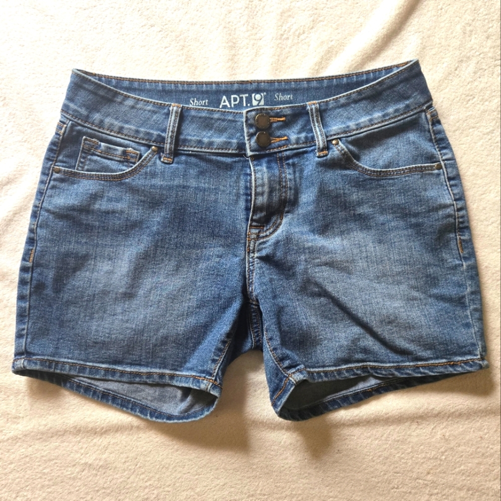 Apt. 9 Denim Jean Shorts, 6